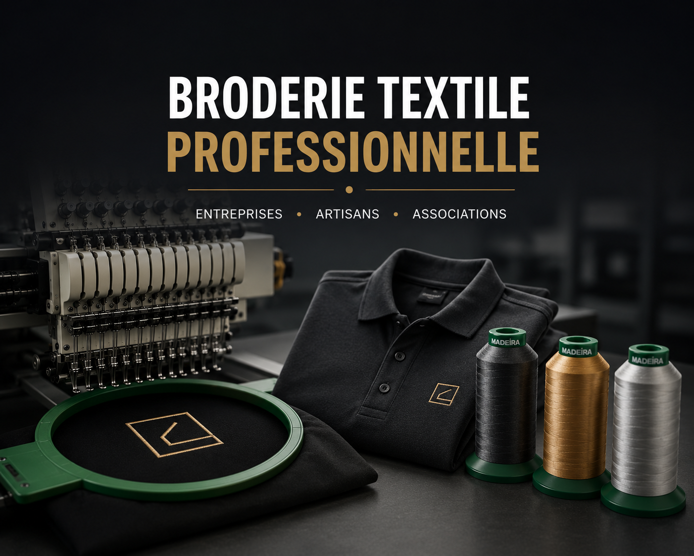 Broderie professionnelle pour entreprises