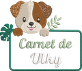 Motif de broderie Étiquette Chien personnalisable avec cadre pour ajouter un prénom ou un texte au format 10x10