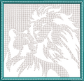 Lingette ITH Embossage “Lion lionne” - Fichier Broderie 10x10