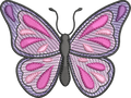 Papillon Velvet Effet velours – Fichier Broderie Disponible 10x10
