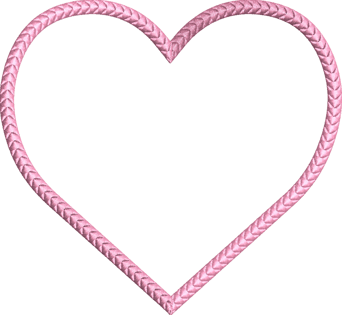 Cœurs Appliqués – Fichiers Broderie Disponibles 10x10 - 15x15 - Pack 2 Tailles - Pack Collection