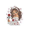Rosie Valentine - Fichier Broderie - Format 10x10 - 15x15 - 18x13 - Pack 3 Tailles