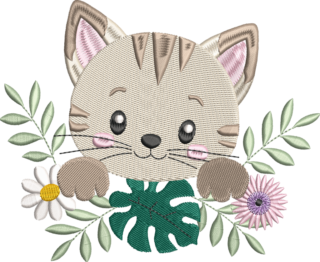 chat-fleuri-motif-broderie-machine-3-tailles
