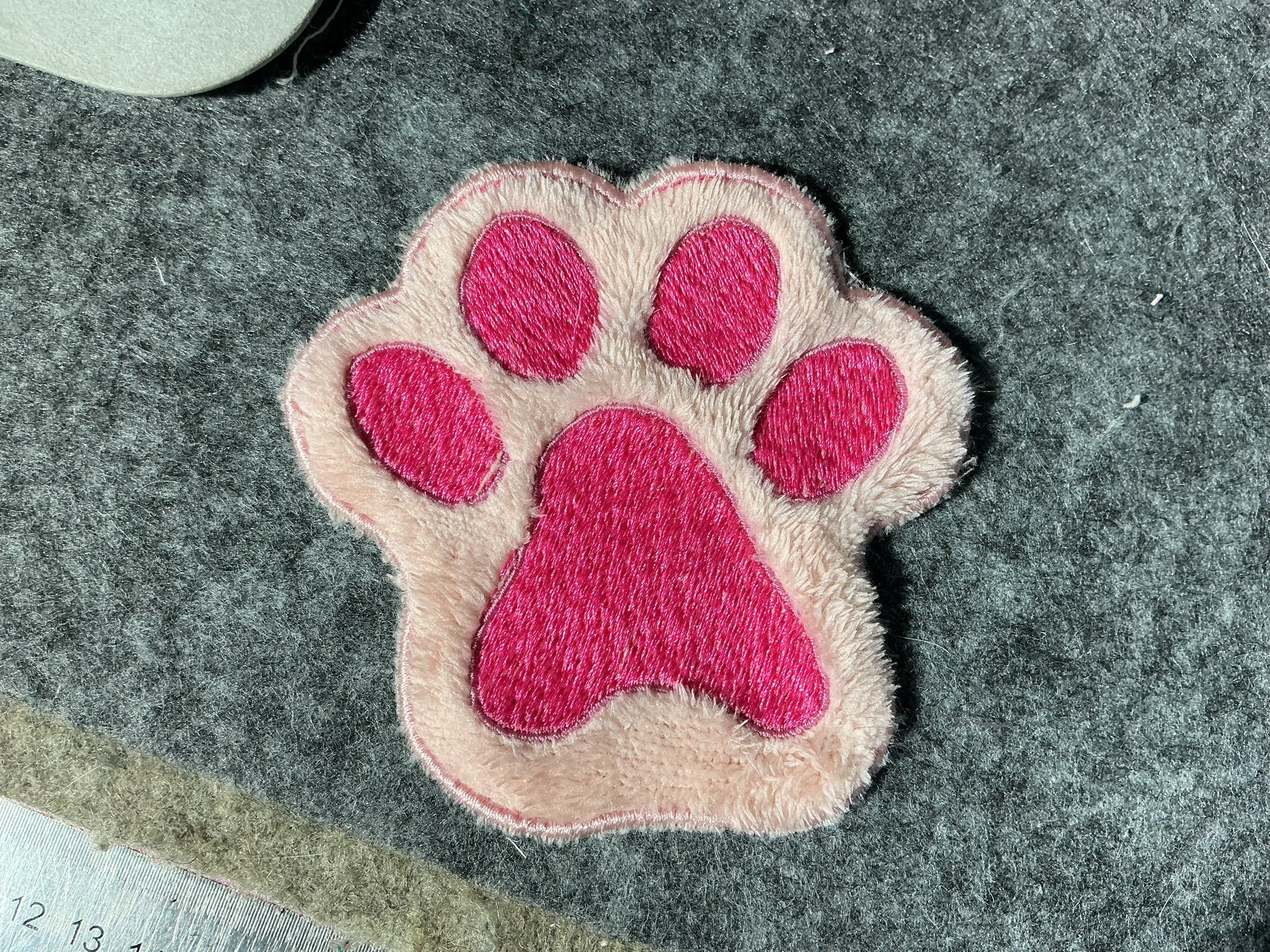 Lingette ITH en forme de patte de chien ou chat- Fichier Broderie 10x10, 13x13, 15x15, plaques