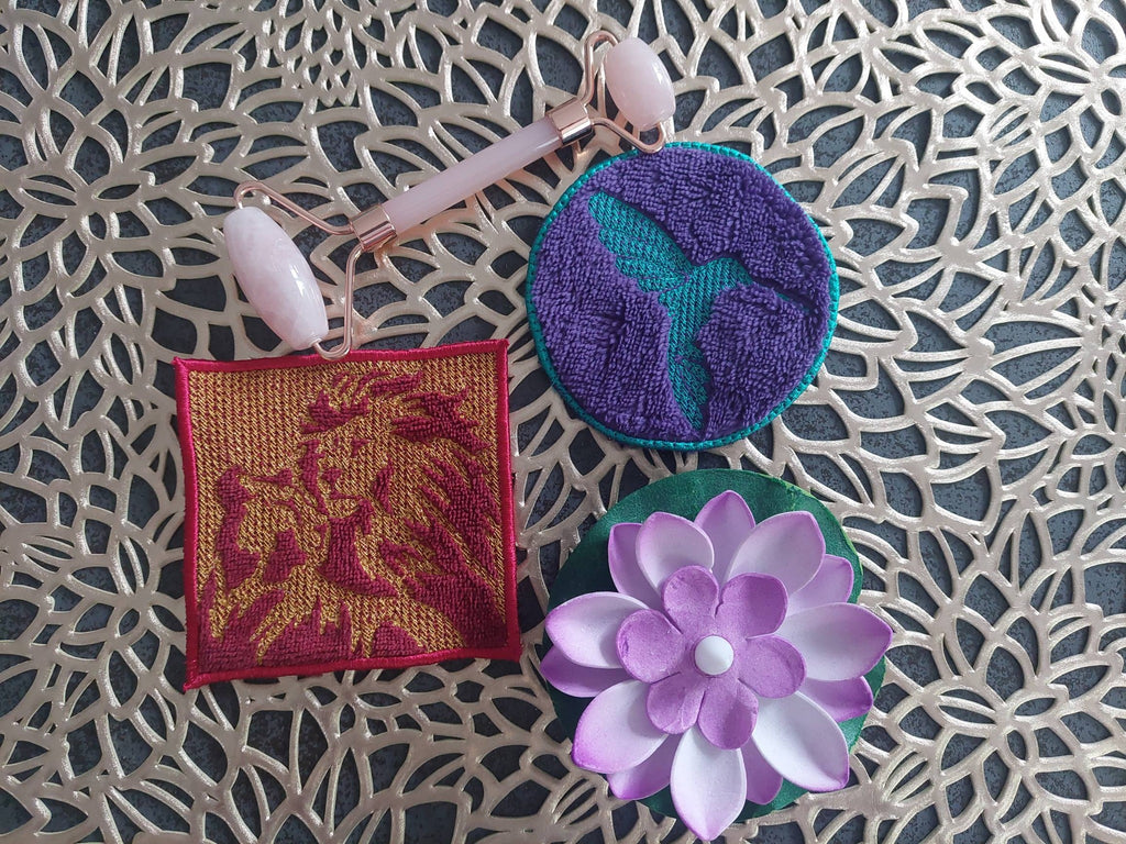 Lingette ITH Embossage “Lion lionne” - Fichier Broderie 10x10
