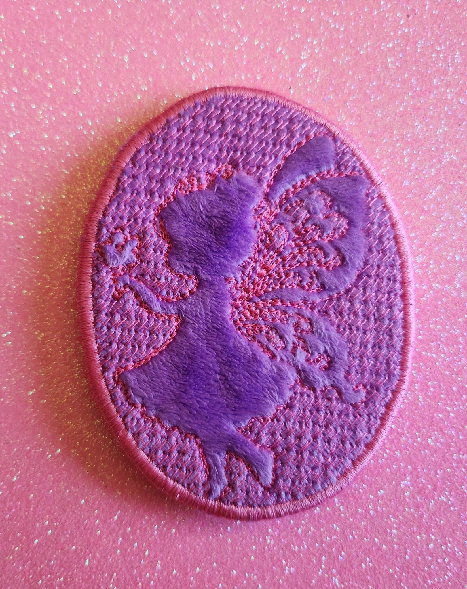 Lingette ITH Embossage “Fée” - Fichier Broderie 10x10