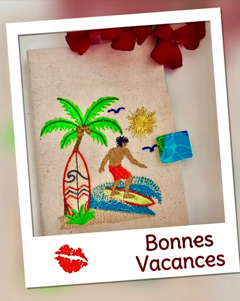 Surfeur – Motif de Broderie Machine Disponible en 10x10