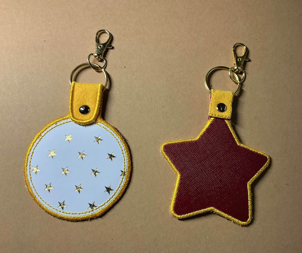 Mon Papi c’est le Plus Fort – Porte-clés ITH – Fête des Papis – Motif de Broderie Machine 10x10