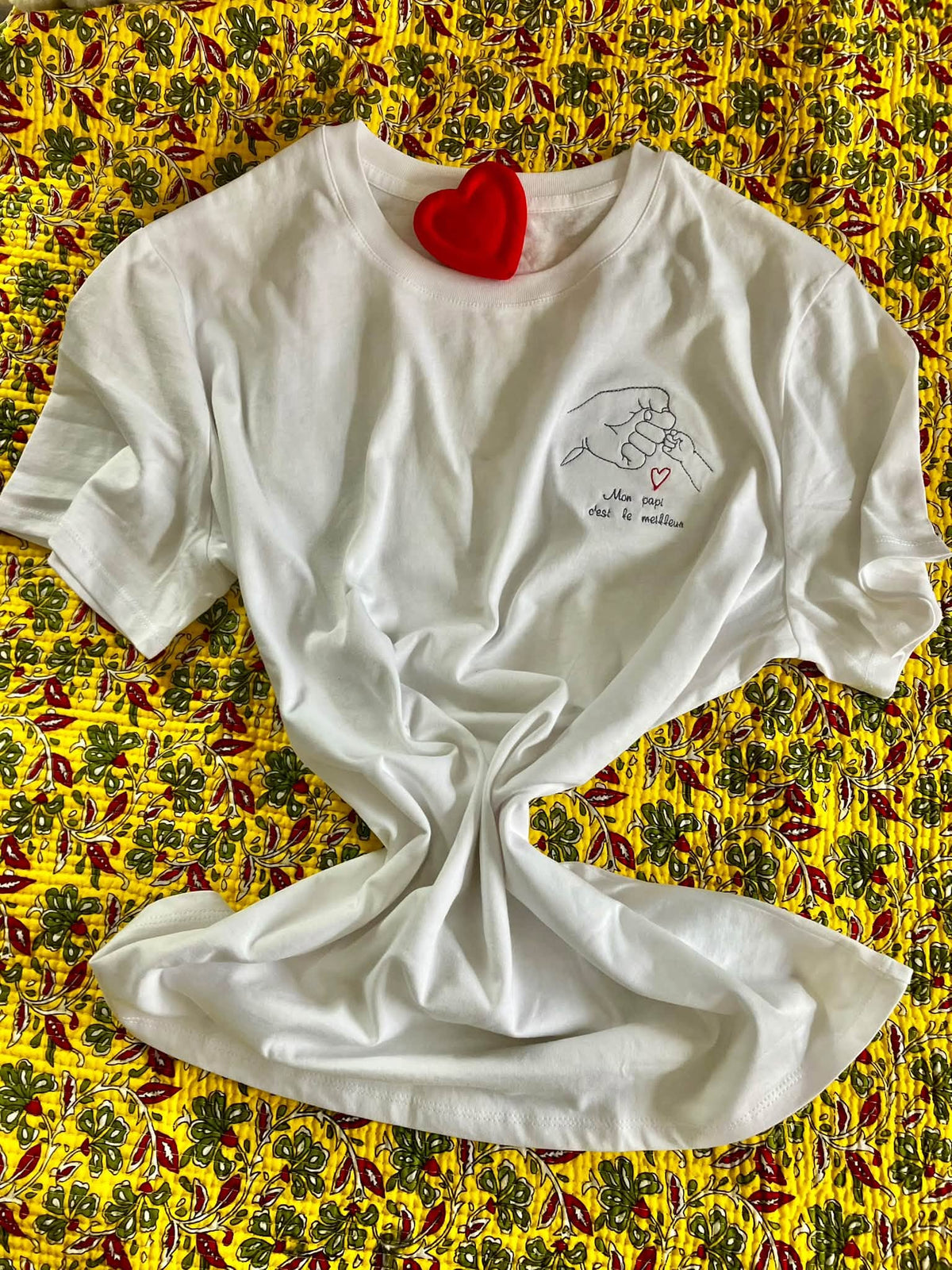 Mon Papi c’est le Meilleur – Fête des Papis – Motif de Broderie Machine 10x10