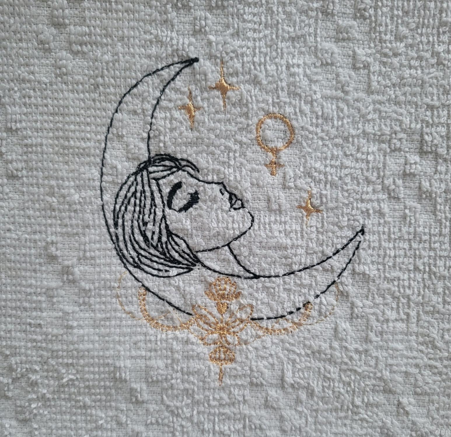 Journée des droits de la femme - Motif de broderie - Format disponible 10x10