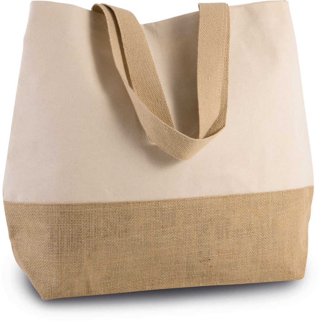 Sac en Toile de Coton et Jute à Personnaliser en broderie