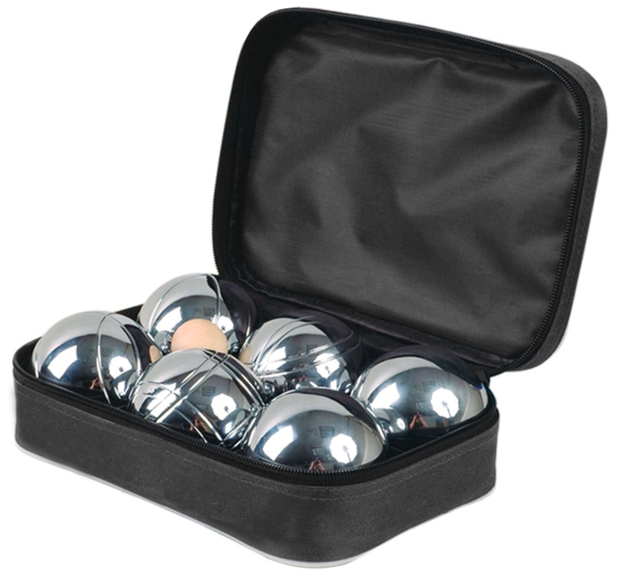 Sac de pétanque - 6 boules à personnaliser en Broderie
