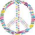 Peace & Love – Motif de Broderie Machine 10x10 – 3 Versions Incluses